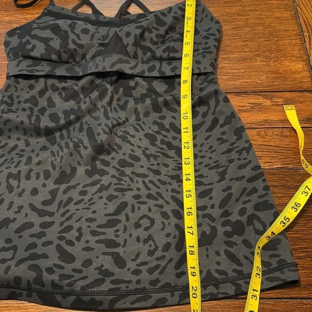 Lululemon Just Breath Animal Print Tank Top